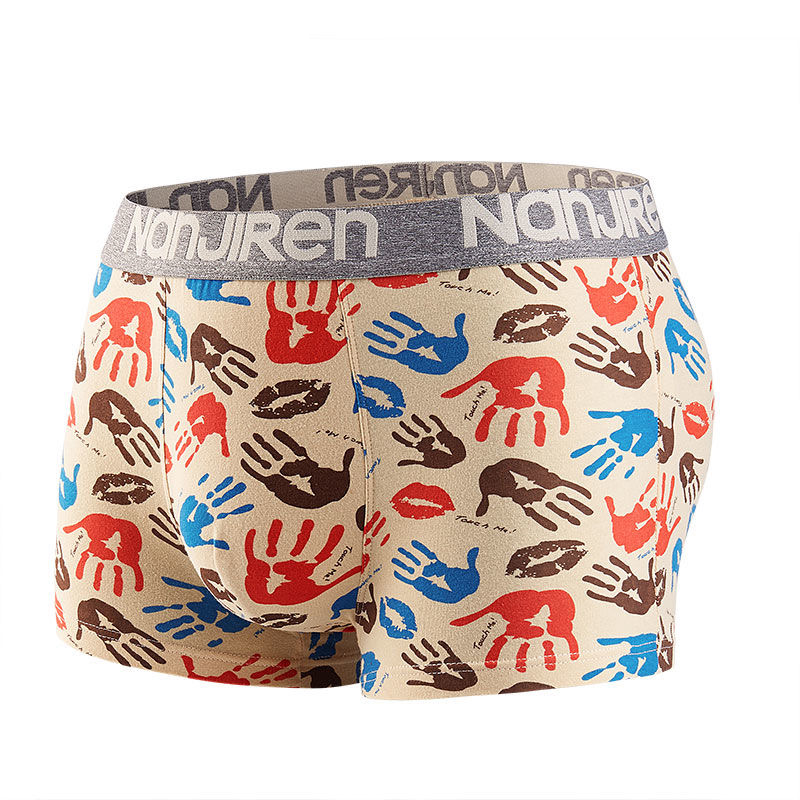 Hot Underwear Men Cotton Boxer - Boxer Brief Pack Cotton ulasan dan harga