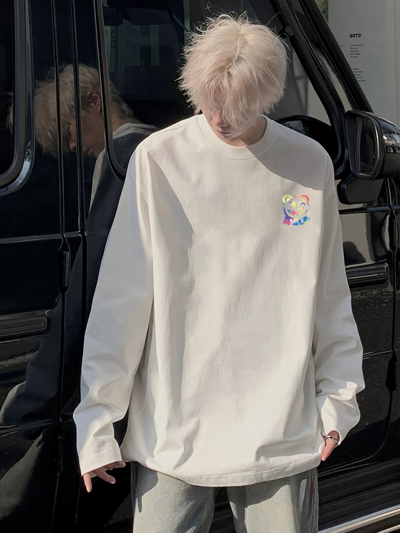 Mens Thin Long Sleeve Crew Nec - Undershirt Crew Neck ulasan dan harga
