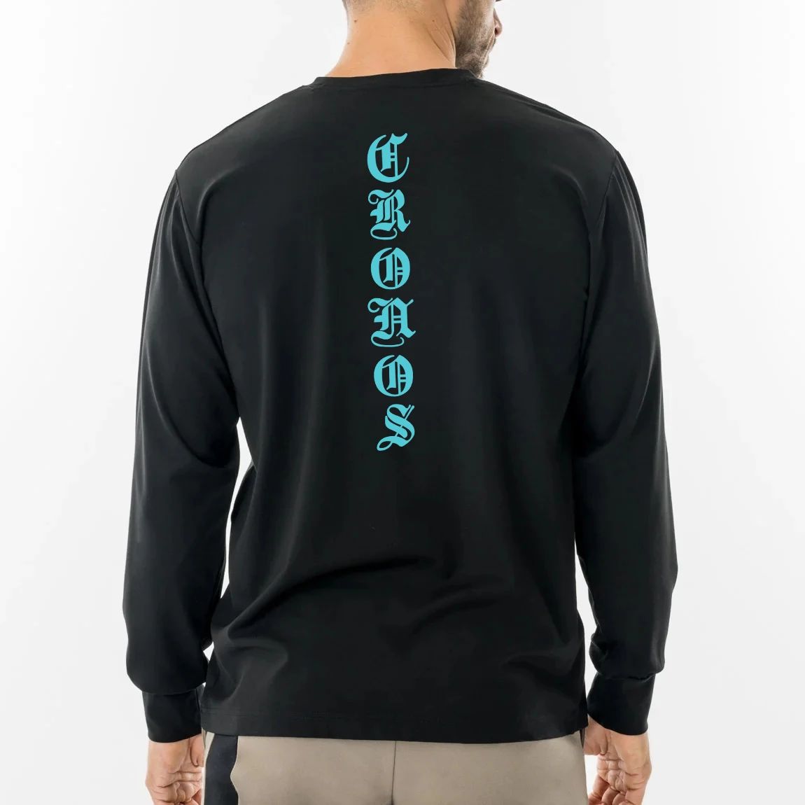 NEW Men's CRONOS Long Sleeve T - Undershirt Crew Neck ulasan dan harga